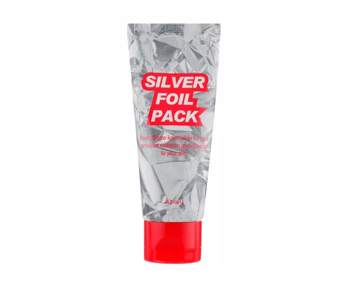 Срібна маска-плівка Apieu Silver Foil Pack, 60 мл