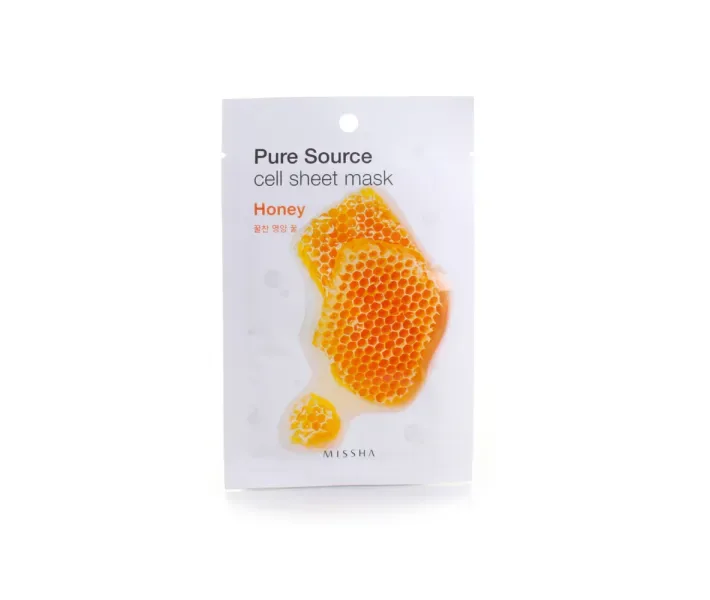 Маска для обличчя Missha Pure Source Cell Sheet Mask Honey, 21 г