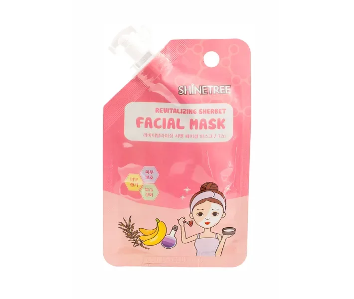 Маска-щербет для обличчя Shinetree Revitalizing Sherbet Facial Mask, 12 мл