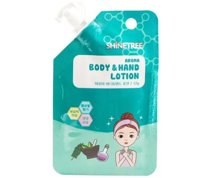 Лосьйон для тіла і рук Shinetree Body and Hand Lotion, 12 мл