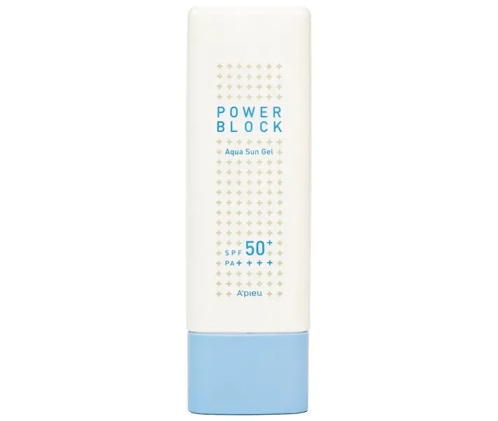 Сонцезахисний гель Apieu Power Block Aqua Sun Gel SPF50 + / PA ++++, 50 мл