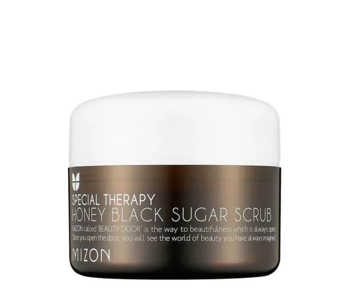 Скраб з чорним цукром і медом Mizon Honey Black Sugar Scrub, 80 г