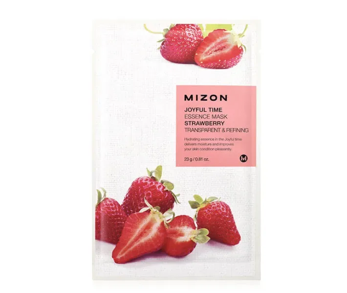 Маска для обличчя Полуниця MIZON Joyful Time Essence Mask Strawberry, 23 г
