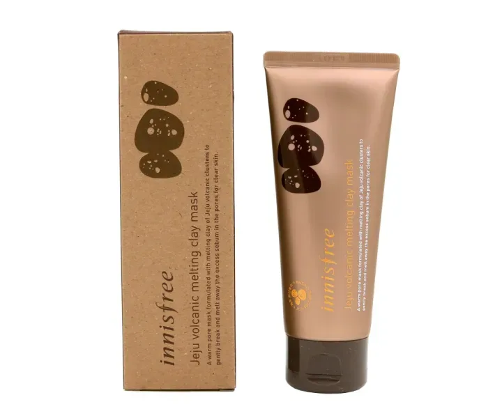 Маска для обличчя тане з вулканічної глиною Innisfree Jeju Volcanic Melting Clay Mask, 100 мл