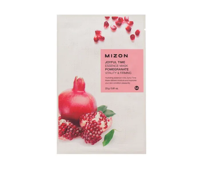 Маска для обличчя з екстрактом граната Mizon Joyful Time Essence Mask Pomegranate, 23 г