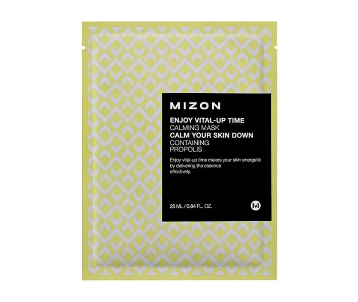 Заспокійлива маска для обличчя Mizon Enjoy Vital-Up Time Calming Mask, 25 мл