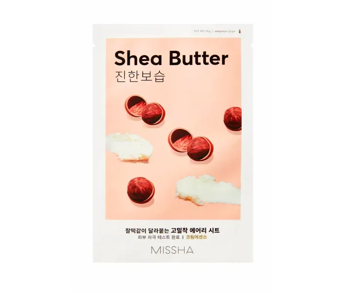 Маска для обличчя Олія Ши Missha Airy Fit Sheo Butter, 19 г