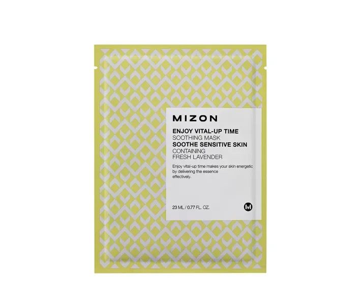 Зміцнююча маска для обличчя Mizon Enjoy Vital-Up Time Soothing Mask, 23 мл