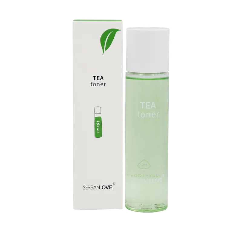 Тонер для обличчя Sersanlove із екстрактом зеленого чаю Green Tea, 160 мл