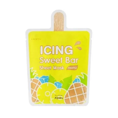 Тканинна маска для обличчя A'pieu Icing Sweet Bar Sheet Mask Pineapple з екстрактом ананаса 21 г