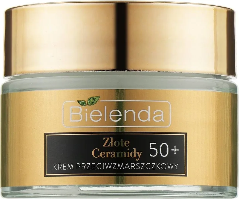 Крем для обличчя Bielenda Golden Ceramides проти зморшок зміцнюючий день/ніч 50+, 50 мл