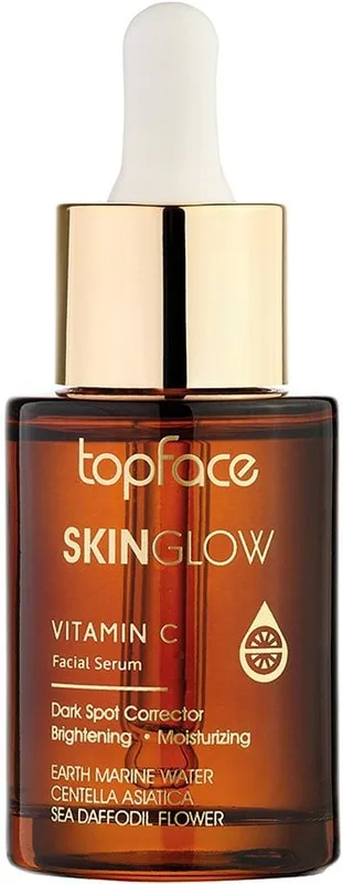 Сироватка для обличчя TopFace Skin Glow Vegan Vitamin C Facial Serum PT805 з вітаміном С, 30 мл