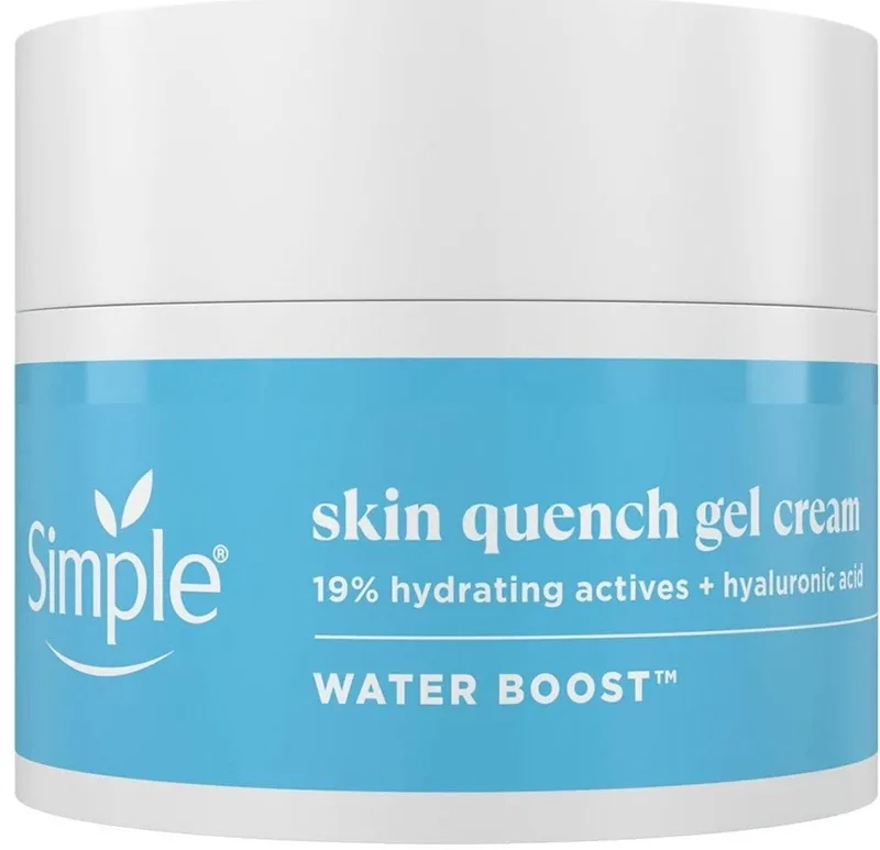 Гель для обличчя Simple Skin Quench Sleeping Cream Water Boost Нічний заспокійливий 50 мл