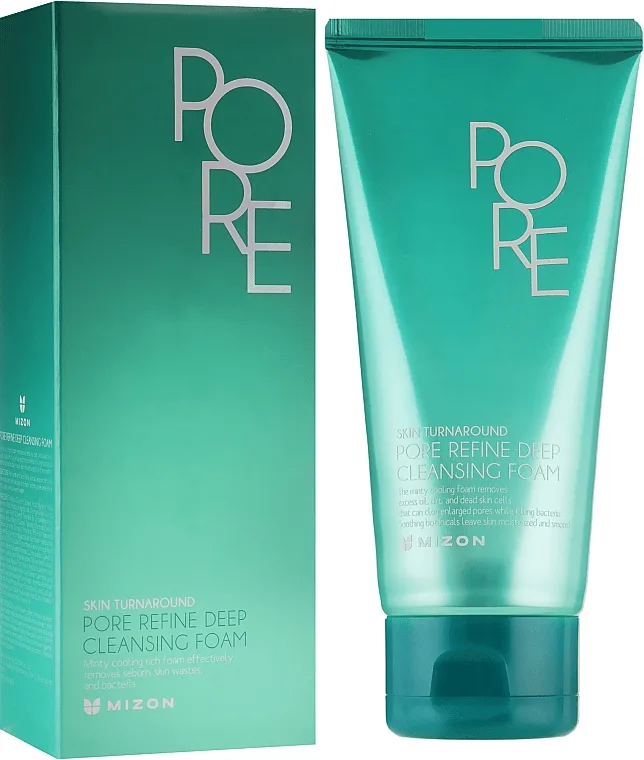 Пінка для вмивання MIZON для звуження пір Pore Skin Turnaround, 120 мл