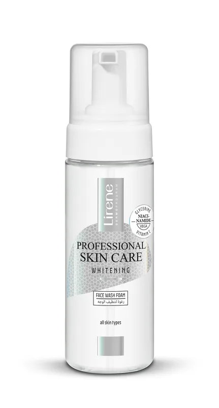 Пінка для вмивання Lirene відбілююча Professional Whitening, 150мл