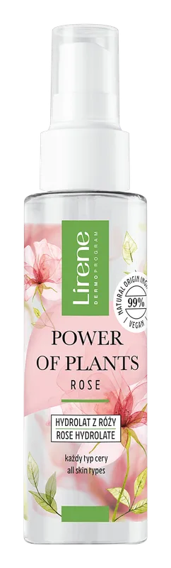 Гідролат інтенсивне Lirene омолодження Троянда Power of Plants, 100мл