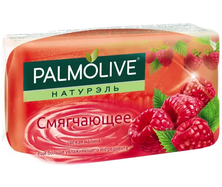 Palmolive Натурель Свіжа Малина пом'якшувальну туалетне мило, 90 г (8693495032964)