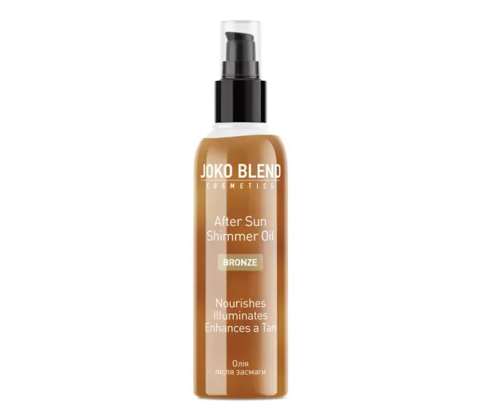 Олія після засмаги Joko Blend After Sun Shimmer Oil Bronze, з шиммером, 100 мл