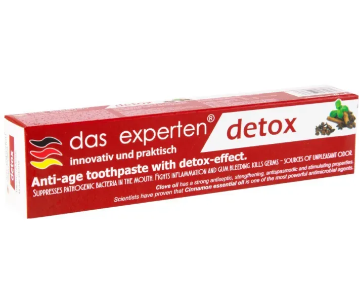 Зубна паста Das Experten Detox вікова 40+, 70 мл