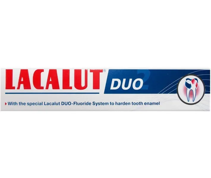 Зубна паста Lacalut DUO, 75 мл