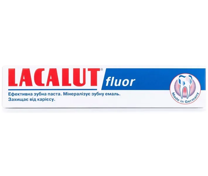 Зубна паста Lacalut fluor, 75 мл