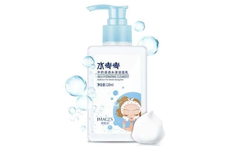 Пінка для вмивання IMAGES milk hydrating cleanser із протеїнами молока 120 мл