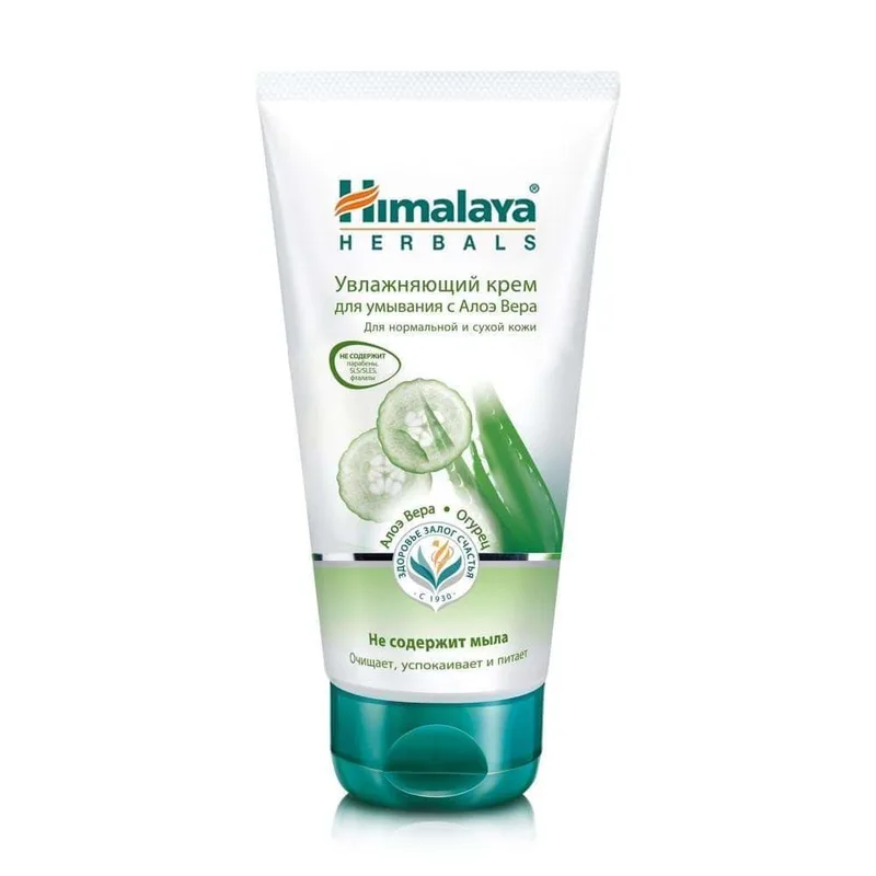 Гель для вмивання Himalaya Herbals для нормальної шкіри зволожуючий з Алое, 150мл