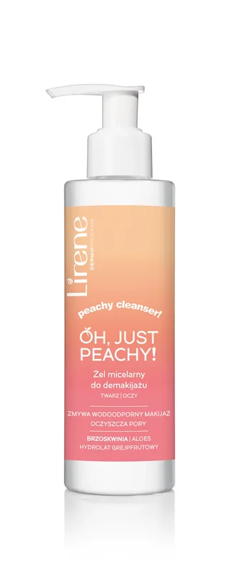 Гель для вмивання Lirene Oh, Just Peachy! міцелярний 145 мл