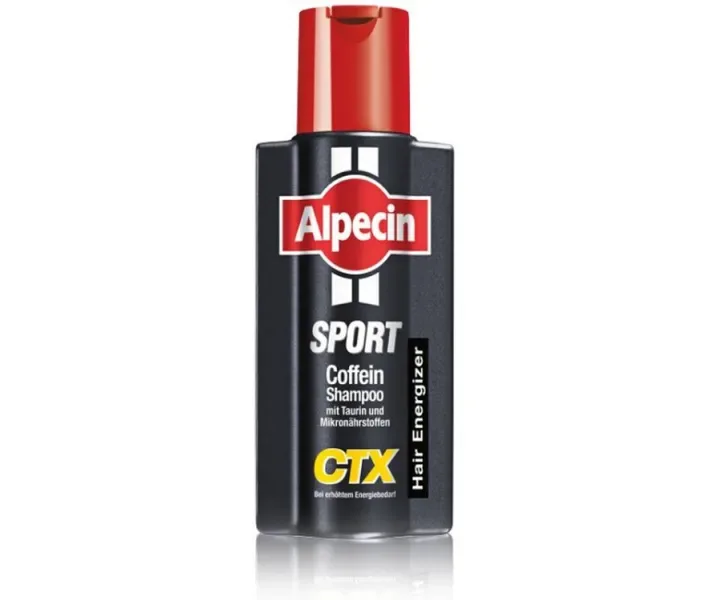 Шампунь з кофеїном Alpecin Coffein Sport CTX проти випадіння волосся за інтенсивної втрати енегрії 250 мл