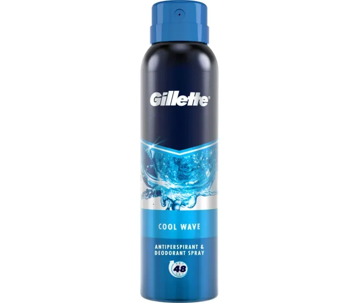 Дезодорант-Антиперспірант Gillette Cool Wave Аерозольний 150 мл (8001841198279)