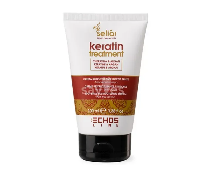 Крем-флюїд Echosline Seliar Keratin проти кінчиків, що січуться, 100 мл