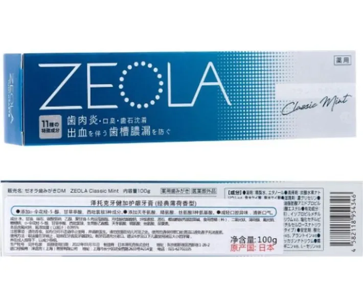 Зубна паста Мята Zeola Classic Mint