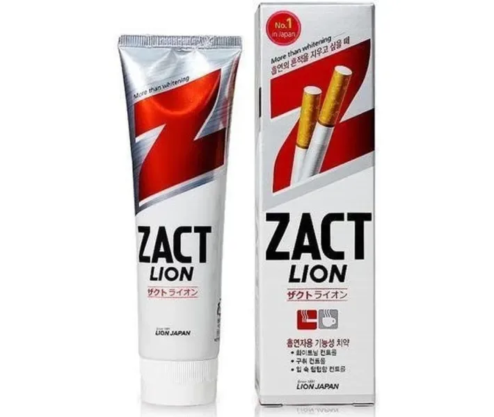 Зубна паста відбілююча Lion Zact, 100 г