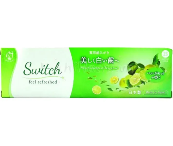 Зубна паста з екстрактом бергамота Zettoc Switch Toothpaste Bergamot, 100 мл