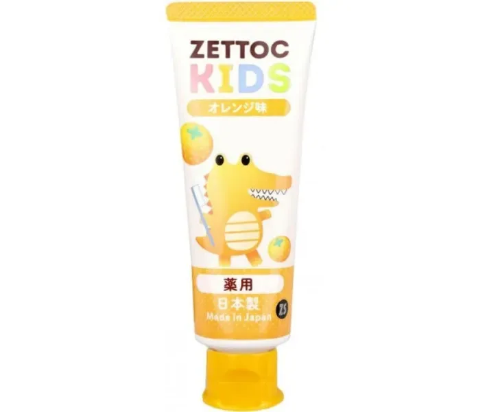 Дитяча зубна паста зі смаком апельсину 6+ Nippon Zettoc Style Kids Orange Toothpaste