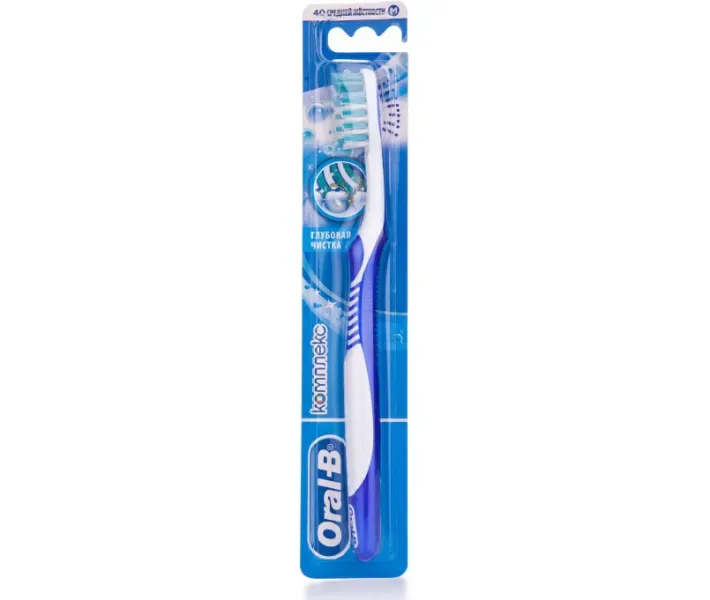 Зубна щітка Oral-B Комплекс Глибока чистка середня, 1 шт (3014260318840)