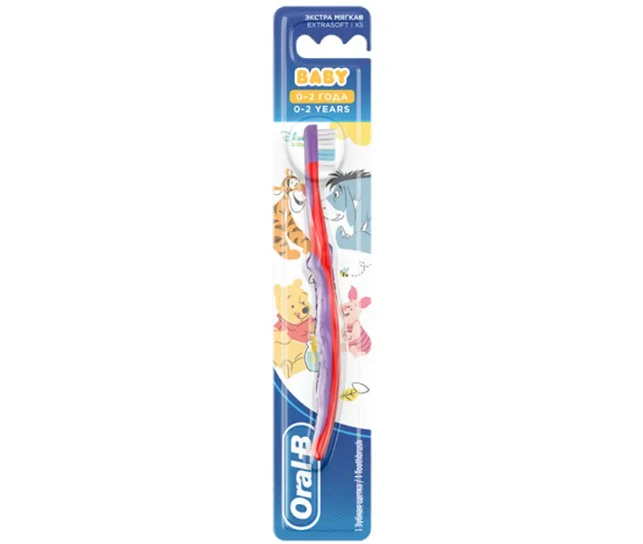 Мануальна Зубна Щітка Oral-B Baby 0-2 роки З Вінні-Пухом (3014260099022)
