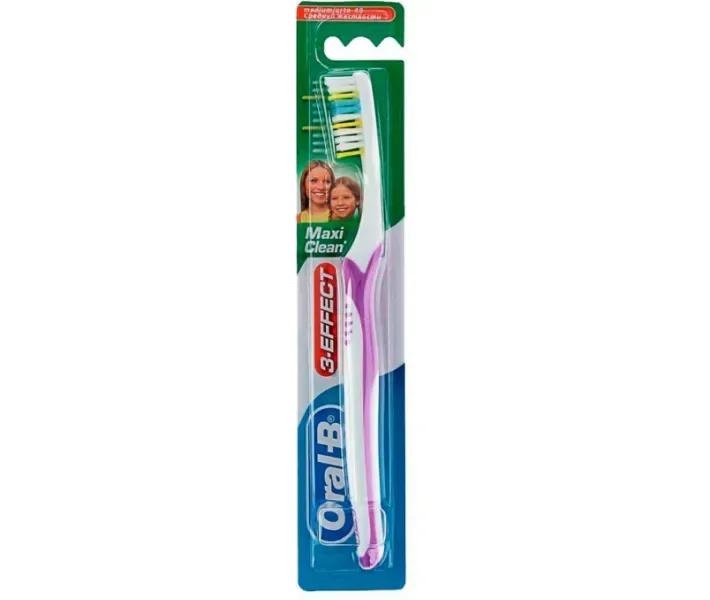 Зубна щітка Oral-B 3-Ефект Maxi Clean середня, 1 шт (8888826016588)