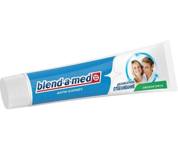 Зубна паста Blend-a-med "Анти-карієс Делікатне відбілювання" 100 мл (5011321569935)