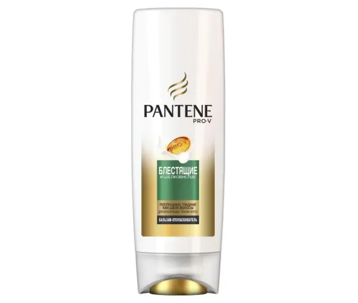 Бальзам-ополіскувач Pantene Pro-V Блискучі і Шовковисті 200 мл (5000174679182)