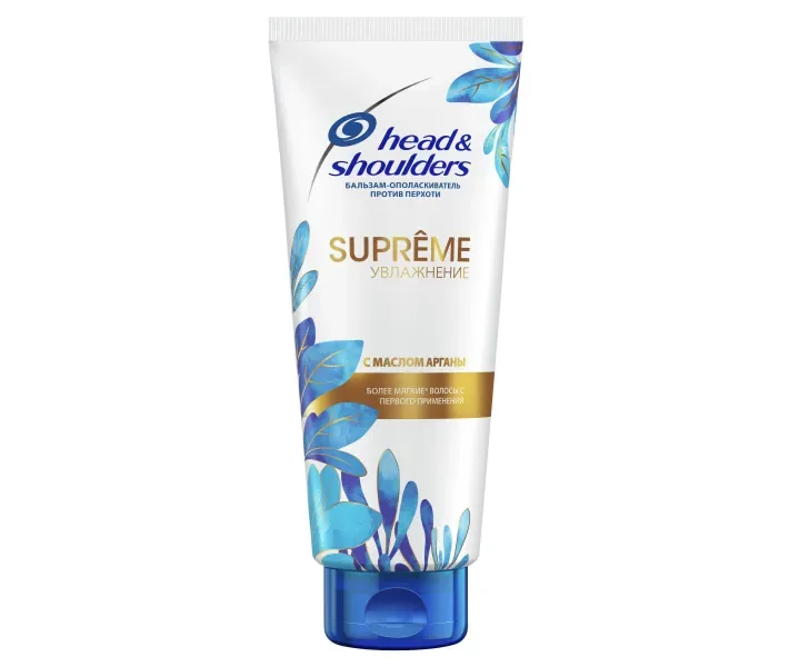 Бальзам-ополіскувач проти лупи Head & Shoulders Suprem Зволоження 275 мл, Більш м'яке волосся з першого застосування (8001090678133)