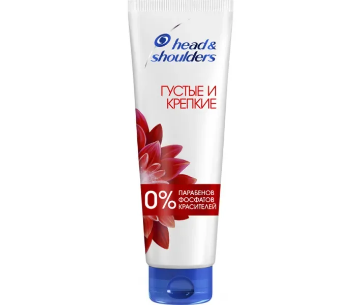 Бальзам-ополіскувач проти лупи Head & Shoulders Густі та міцні 275мл (8001841209050)