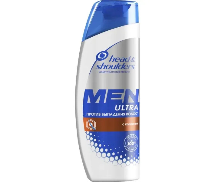 Шампунь проти лупи Head & Shoulders Зміцнення волосся для чоловіків 400 мл (5011321656857)