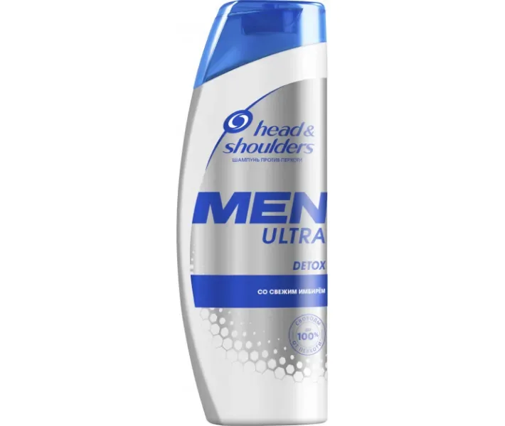 Шампунь проти лупи Head & Shoulders Men Ultra Detox 360 мл (8001841438740)