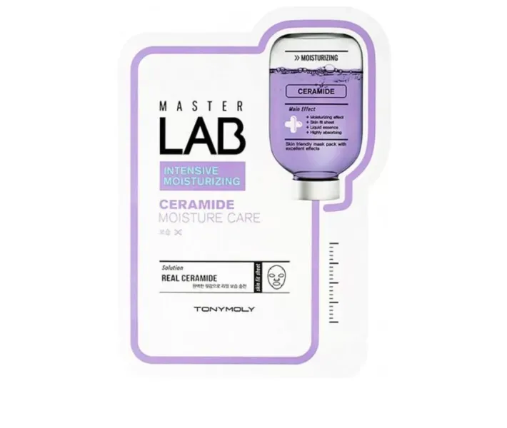 Увлажняющая маска Tony Moly Master Lab Ceramide Moisture Care Mask Sheet, 19 мл