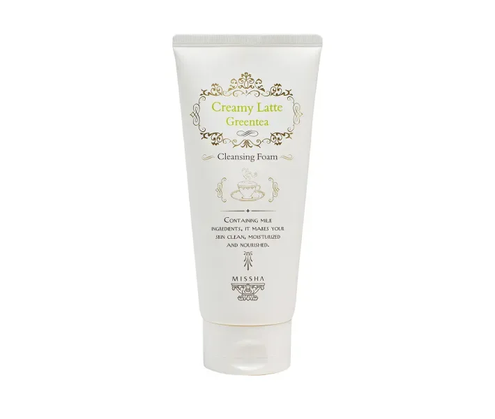 Очищаюча піна (Зелений чай) Missha Creamy Latte, 172 мл