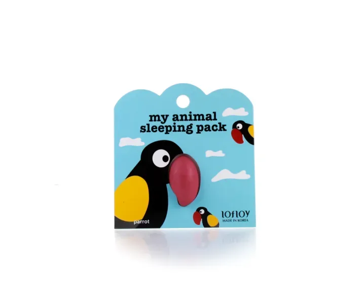 Ночная маска для лица Попугай Lofloy My Animal Sleeping Pack Parrot, 8 мл