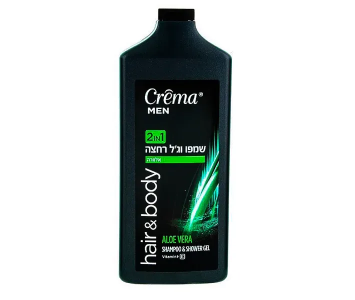 Мужской шампунь и гель для душа 2 в 1 Сrema Men Aloe Vera, 700 мл