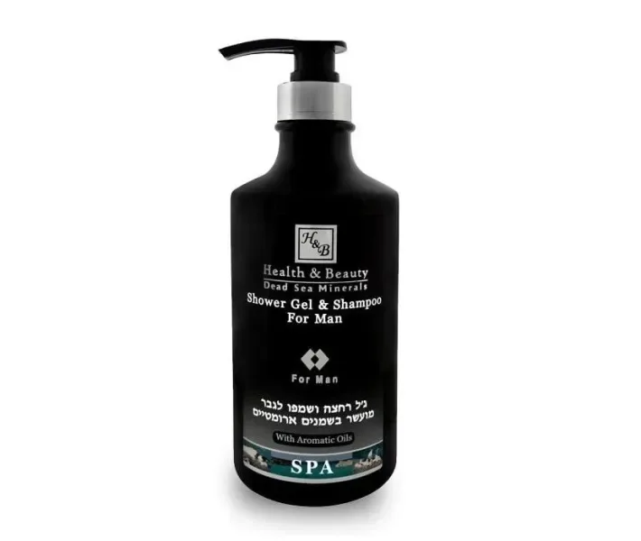 Шампунь-гель для мужчин Health Beauty Dead Sea Minerals, 780 мл