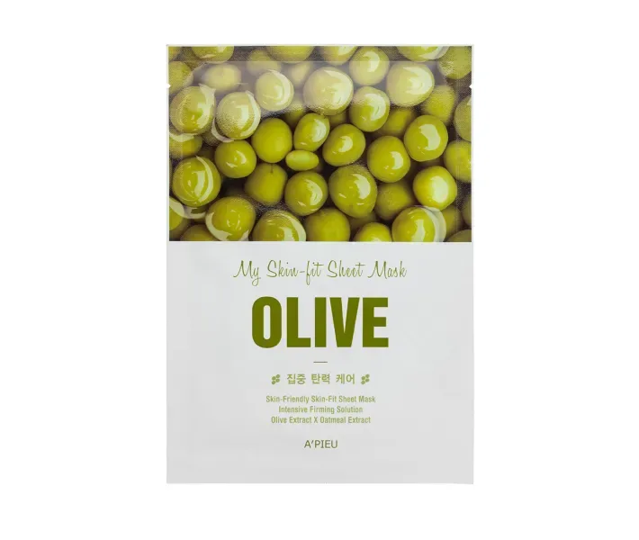Тканевая маска для лица Apieu My Skin-Fit Sheet Mask Olive, 25 г